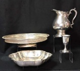 (4) Silverplate Items: 