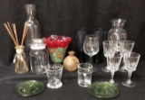 Assorted Glasses and Vases