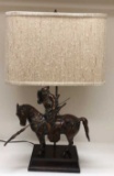 Figural Table Lamp 28 1/4