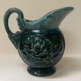 Hull Green Agate Rip Pitcher