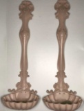 (2) Metal Wall-Mounted Decorative Spoons—28” High