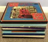 (9) Boxed Sets of Record Albums