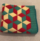 Hand-Made Quilt - 66