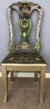 Hand Painted Vintage Chair