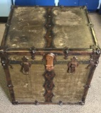 Vintage Victorian Ladies Hat Trunk