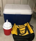 Coleman Ice Chest, Rubbermaid Thermos,Insulated