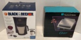 (2) Small Kitchen Appliances Black & Decker