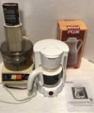 (2) Small Kitchen Appliances & Insulated Carafe: