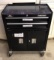 Husky 2 Drawer, 2 Door, Metal Rolling Tool Cabinet