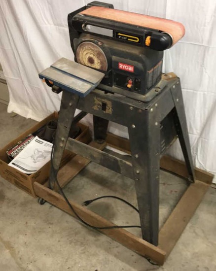 Ryobi BD4600, 4" X 6" Belt & 6" Disc Sander on