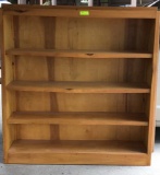Pine Bookcase - 50” x 12”, 53” H