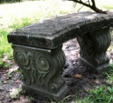 Concrete Bench--27 1/4