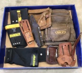 Large Assortment of Tool Holsters