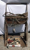Acetylene Torch Cart with Paint Gages and Torch