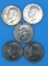 (5) U. S. Bicentennial Eisenhower Silver Dollars