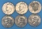 (6) 1974 U. S. Eisenhower Silver Dollars:  (4)