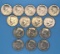 (15)  American Bicentennial Kennedy Half Dollars: