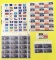 Assorted U. S. Postage Stamps:  (50) American