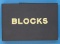 Mint Block Stamp Album with Stamps--See Photo