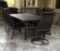 Tropitone Outdoor Rectangular Table & (6) Chairs