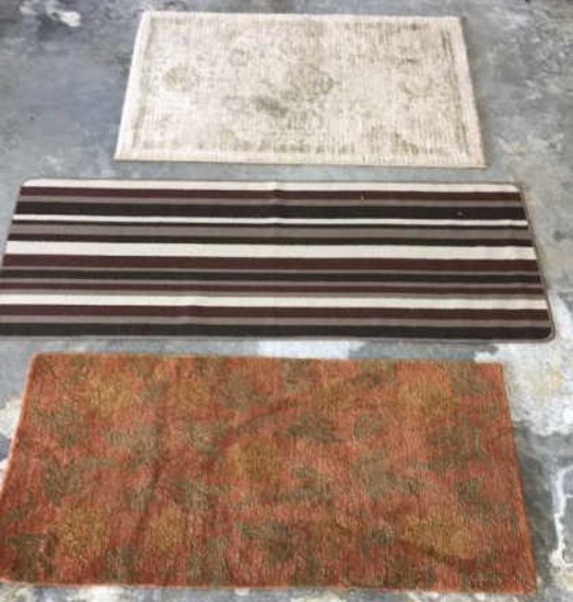 (3) Rugs - (1) Lotus Madder Custom Handwoven