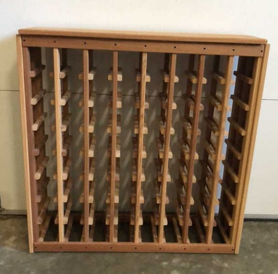 Wooden Wine Rack 36’ x 11 1/2’ x 36’