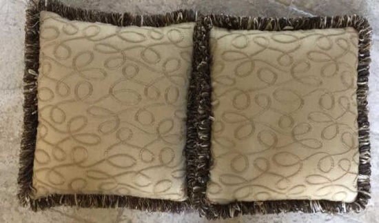 (2) Decorative Pillows