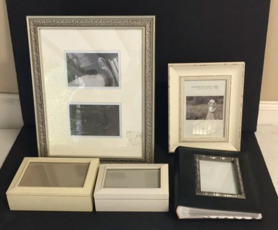 Assorted Picture Frames: (2) Picture Frames, (2)