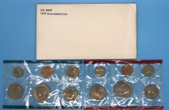 1979 Unciculated United States Mint Coin Set