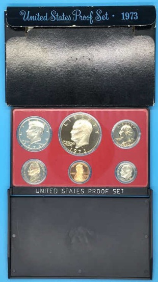 1973 S United States Mint  Proof Set in Original