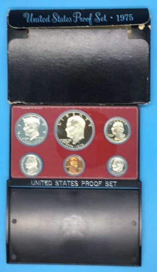 1975 S United States Mint Proof Set in