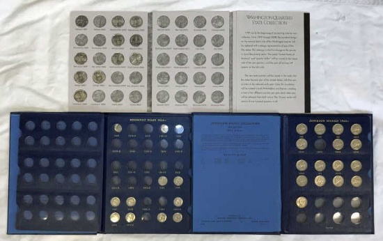 (11) State Quarters, (11) Roosevelt Dimes, (17)