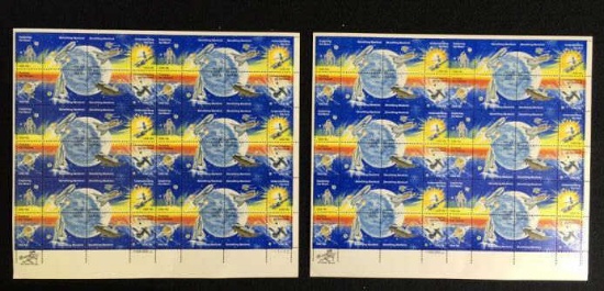 (96) 1981 U. S. Postage Stamps--Space Achievement-
