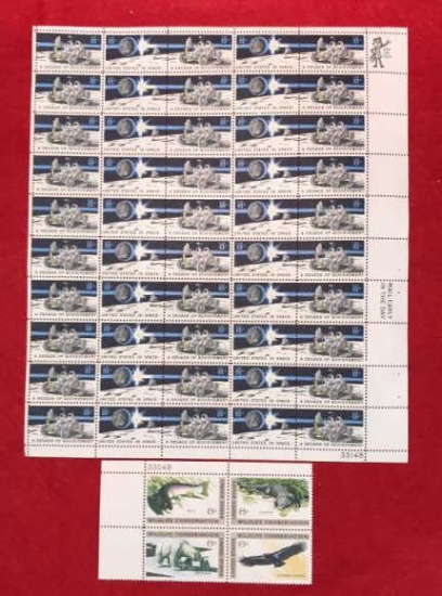 1971 U. S. Postage Stamps--8 Cents:  (50) United