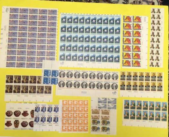Assorted U.S. Postage Stamps: