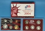 2004 United States Mint Silver Proof Set with COA