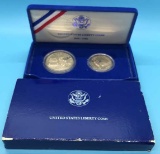 United States Liberty Coin Set 1886-1986 with COA