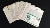 (20) U. S. Postage First Day Covers--1979-1981-