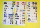 (24) U. S. Postage First Day Covers:  (9)