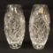 (2) Lead Crystal Vases, 7