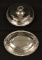 (2) Silver Plate Covered Vegetable Dishes: