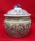 Blue & White Chinese Covered Jar--9
