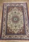 Hand Knotted Semi-Antique Ispahan Silk Rug -