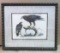 Antique Color Lithograph--Larger Spotted Eagle,