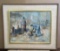 Framed Painting Signed “Savitska” - 33” x 27”