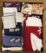 Assorted Linens: (3) Tablecloths, Christmas