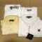 (4) New Men’s Size Large Shirts (3) Polo Style &