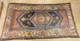 Antique Hand Knotted Bidjar Prayer Rug