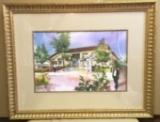 Framed & Matted Lithograph of the Turner Art