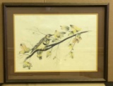 Framed and Matted Leon Colvin Drawing ‘81 - 25